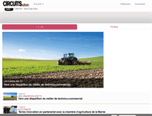 Tablet Screenshot of circuits-culture.com
